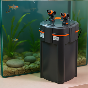Filtro de Canister Sumergible Ultra Silencioso de 660 GPH y 235 Galones para Acuarios, 25W, Octagonal, de Plástico - Product Image 2