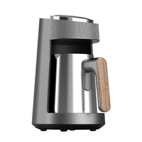 Machine à café, lait et thé 3 en 1 Hotsy Household, 300 ml, nouvelle cafetière électrique en acier inoxydable chauffante, cafetière turque, Dubaï
