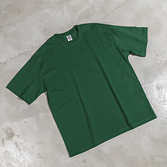 เสื้อยืดผู้ชายแขนสั้นพิมพ์ลายสีพื้นหนา260 GSM โลโก้ออกแบบได้ตามต้องการ - Product Image 2