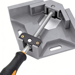 ตัวหนีบมุมชุบสังกะสีความแม่นยำสูง <span class=keywords><strong>ปรับ</strong></span><span class=keywords><strong>ได้</strong></span> 90 <span class=keywords><strong>องศา</strong></span> °   เครื่องมือซ่อมแซมสำหรับทำตู้และลิ้นชัก - Product Image 1