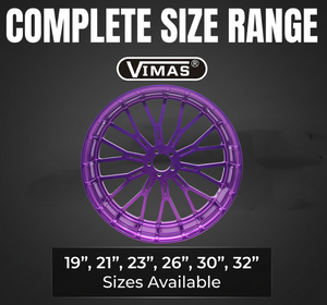<span class=keywords><strong>Roues</strong></span> de moto haute performance VIMAS en aluminium 6061 T6, violettes, 19/21/23/26/30/32*3.5 pouces, jante avant pour Road King Touring Car - Product Image 1