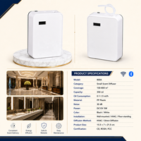 Diffuseur d'arômes intelligent WiFi Koeazy, diffuseur industriel de bureau, diffusion continue 24/7, tuyau d'installation compatible, usage domestique et commercial
