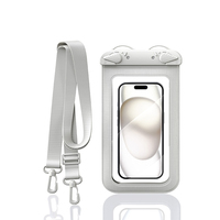Pochette étanche universelle pour téléphone, sac étanche transparent pour écran tactile, avec cordon flottant pour la plage et la natation