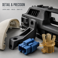 Service d'impression 3D FDM personnalisé, pièces prototypes en plastique ABS PLA PETG TPU pour la conception industrielle et automobile