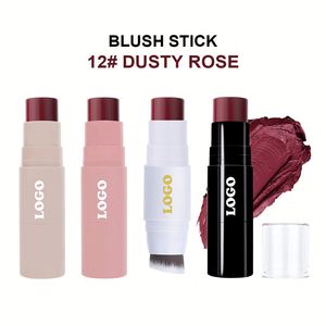 Ulikeke - Tinte Mate Impermeable para el Rostro, Maquillaje Natural para Mejillas, Marca Privada, Rubor Vegano en Crema, Barra de Rubor con Brocha - Product Image 4