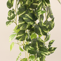 Plantes vertes en gros pour intérieur et extérieur, murs végétaux décoratifs, lianes d'herbe suspendues, plantes artificielles