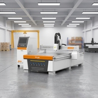 Machine de fraisage CNC pour bois Ruijie ATC, machine de découpe et de gravure CNC pour portes en bois