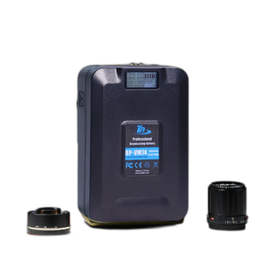 Batería <span class=keywords><strong>de</strong></span> cámara profesional <span class=keywords><strong>de</strong></span> 74W con montaje en V, 5000mAh, iones <span class=keywords><strong>de</strong></span> litio para Canon y <span class=keywords><strong>Nikon</strong></span>, 14,8 V, recargable, para juegos, portátil, tableta, luz LED - Product Image 1