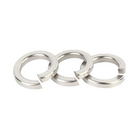 Hot Sale M8 Stainless Steel 316 Double Spring Lock Washer High Pressure Bronze Split Washer with DIN Standard Plain Finish