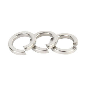 गर्म बिक्री एम 8 स्टेनलेस स्टील 316 डबल स्प्रिंग लॉक वॉशर उच्च दबाव कांस्य विभाजित वॉशर, दीन मानक सादे फिनिश के साथ - Product Image 6