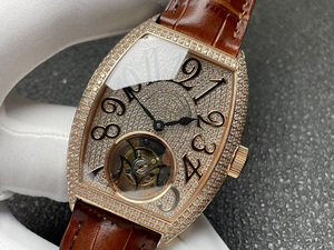 Reloj Mecánico Automático de Alta Calidad, Noble y de Primera Clase, Reloj de Pulsera Ultrafino con Tourbillon Clásico y Diamantes - Product Image 2