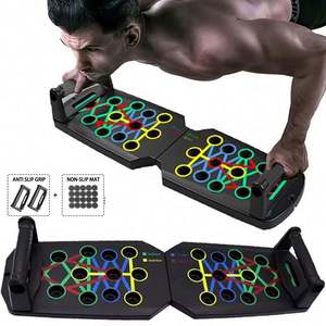 Men's Home Gym Equipment Home Workout Set Foldable Push Bar Wear-Resistant <b>Resistance</b> <b>Band</b> for Professional Strength <b>Training</b> - Product Image 4