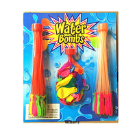 Ballons et bombes à eau magiques en PVC pour enfants avec entonnoir - Remplissage rapide, jouet d'extérieur pour enfants
