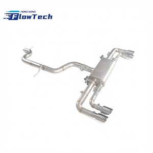 ระบบท่อไอเสียแบบมีวาล์วพร้อมท่อเก็บเสียงกลางและรีโมทสำหรับ Audi TTS MK2 2.0T Performance - Product Image 3