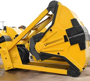 מעצור בולי עץ הידראולי מסתובב של ACME, 10 טון, למחפרים קטנים, בעל צילינדר כפול, מחומר Q345, פתיחת לסת מקסימלית 880 מ\"מ, לבנייה. - Product Image 5