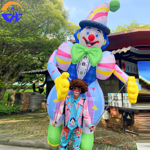 Disfraz Inflable de Payaso para Publicidad en <span class=keywords><strong>Circo</strong></span>, Impresión Digital, Fácil de Instalar, con Ventilador Incorporado para Desfiles y Festivales - Product Image 4