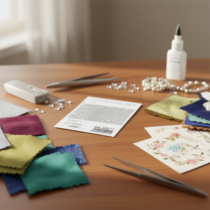 Adesivi con strass Ilan 4mm bianchi 468 pezzi su grande cartoncino brillante - Product Image 3