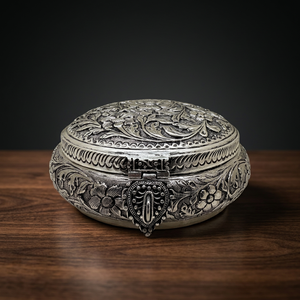 Fine Carving Floral Jewellery and <b>Money</b> <b>Box</b> - Product Image 2