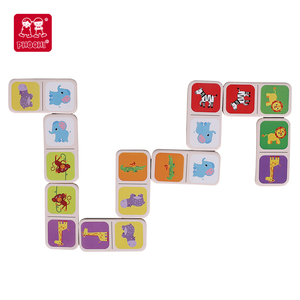 Children Educational Learning <strong>Play</strong> <strong>Set</strong> <strong>Puzzle</strong> Rally Toy Wooden Domino <strong>Game</strong> for Kids - Product Image 4