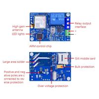 Commutateur de télécommande Sms Gsm Sim800C Stm32F103C8T6 Module de relais 1/2 canaux pour pompe à oxygène à effet de serre