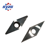 Lame en carbure de haute qualité SYZG, lame de remplacement CNC, lame en acier plaqué titane, lame spirale pour tour à bois