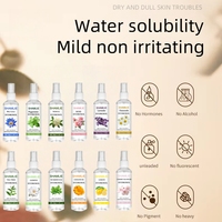 En stock – 12 types – Hydrolat pur citron, jasmin, arbre à thé, rose, fleur de cerisier 118 ml – Brume tonifiante OEM
