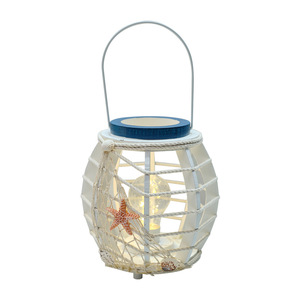 <b>LED</b> Ocean Style Night Lantern Round Tap Control <b>Battery</b> Powered Indoor Bedroom Decor - Product Image 4