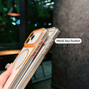 เคสโทรศัพท์มือถือแม่เหล็กใส HD แข็งแรงพิเศษสำหรับ iPhone 17 16 15 Pro Max โปร่งใส ทนทาน ป้องกันแรงกระแทก - Product Image 6