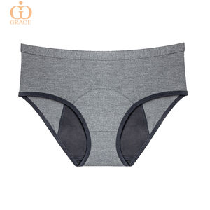 Bragas de Tanga sin costuras para menstruación, 4 capas, alta absorción, protección total, protección total, menstruación, a prueba de fugas - Product Image 1