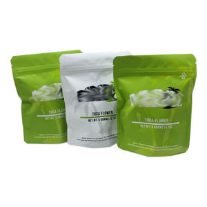 Remise personnalisée Bandes abdominales mates de qualité alimentaire Sac pochette debout avec fermeture éclair Mylar Doypack pour oreillers literie parapluies - Product Image 1