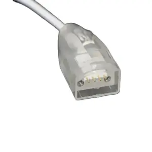 3 pin 12v strip led mulus sambungan aluminium profil kawat konektor