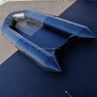 Tout nouveau bateau en aluminium pvc bateaux à rames kayaks populaire gonflable grand bateau de sauvetage robuste