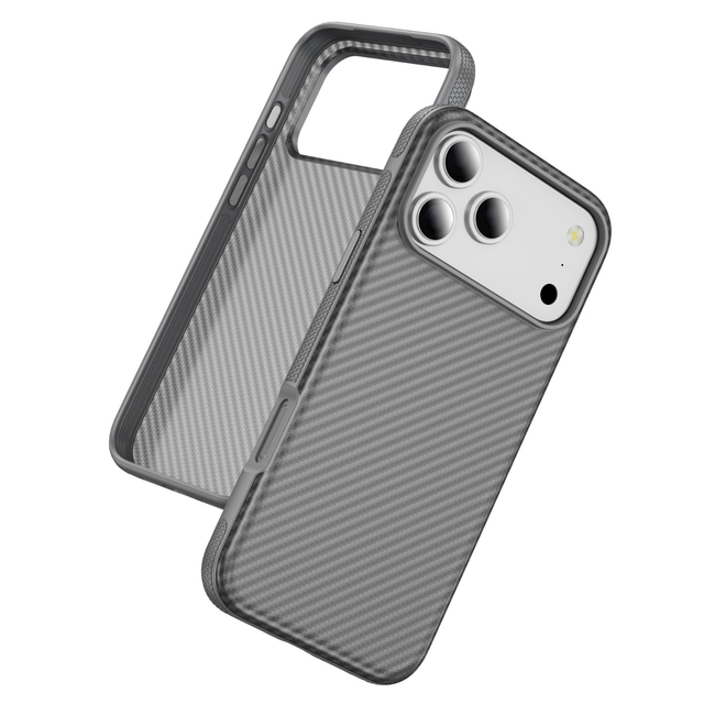 Anti-fall Carbon Fiber Phone Case for iPhone 17 Pro Max 17 Air 16 15 14 Plus 16E 11 12 13 Hard PC Back Cover Phone Shell