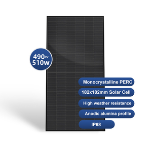 18 V 48 Vlt Panneau Solaire Mono Topcon 180 W 200 W 300 Watt 425 W 430 W 500 W 650 W 750 W vollschwarzes Europa auf Lager - Product Image 4