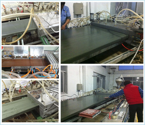 Venta directa de fábrica, troquel de extrusión de perfil, tira de madera cuadrada, moldes de cubierta de WPC, máquina de producción de moldes WPC