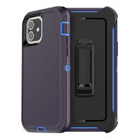 Étui de protection antichoc Defender avec clip ceinture pour Samsung S26 S25 S24 Ultra A17 A56 et coques pour iPhone 17 16 15 Pro Max