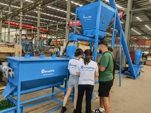 Complete Wood Pellet Production Line Biomass Bamboo Sawdust Pellet Mill Production Line