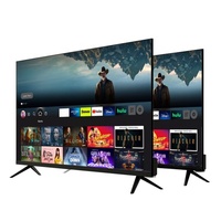 Téléviseur intelligent du fabricant, 32, 40, 43, 50, 55, 65, 75, 85, 98, 110 pouces, téléviseur LED avec Android, WiFi, 4K FHD, sans cadre, de haute qualité