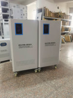 Stabilisateur de tension automatique triphasé 100 KVA 380 V 400 V en cuivre pour usage industriel