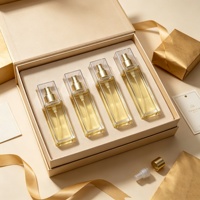 Flacon pulvérisateur portable en plastique à fine brume, rechargeable, pour soins de la peau, tonique, parfum, emballage cosmétique