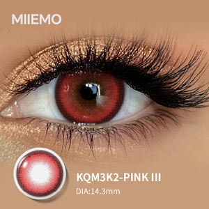 Lentilles de contact rouges pour cosplay de vampire <span class=keywords><strong>Halloween</strong></span>, sans ordonnance, souples, vente en gros - Product Image 4