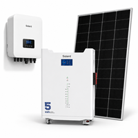 Batterie Lithium-Ion Solard 8000 Cycles 512V 100Ah Haute Efficacité LFP pour Système Solaire de Secours avec Moniteur Intelligent CAN WIFI Empilable 5kWh Garantie 10 Ans