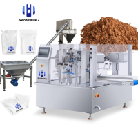 Machine d'emballage de poudre de paquet d'œufs de caille Machine d'emballage de poudre d'équipement d'emballage liquide en paquets de 1 kg et 500gr