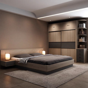 Ensembles de chambre à coucher élégants pour la maison et l'hôtel, <span class=keywords><strong>lit</strong></span> à vendre - Product Image 5