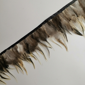 Plumas de Gallo y Zorro Grises al por Mayor, Flecos de Plumas de <span class=keywords><strong>Chinchilla</strong></span> para Decoración de Ropa y Disfraces de Fiesta y Carnaval - Product Image 2