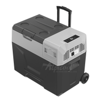 Réfrigérateur-congélateur de camping à compresseur Alpicool ECX40 40L avec panneau solaire pour voiture, camping-car, véhicule, OEM/ODM