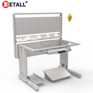 Detall Di Động Chiều Cao Có Thể Điều Chỉnh Điện Tử Kỹ Thuật Viên Người Thợ Đồng Hồ Bàn Làm Việc - Product Image 6