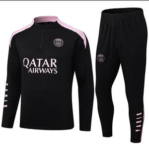 Traje de Entrenamiento de Fútbol Paris, Rayado, Unisex, para Chelsea, West Ham United, Atlético de <span class=keywords><strong>Madrid</strong></span>, Argelia, Verano, Manga Larga, Acrílico - Product Image 2