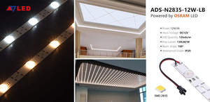 DC12V 24V haute puissance rétro-éclairage blanc Led barre de lumières de bande avec 12 lentilles pour boîte à lumière - Product Image 6