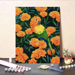 Set da Disegno FOSKA per Artisti, Kit Pittura Fai-da-Te <span class=keywords><strong>con</strong></span> Pennelli, Colori Acrilici e Tela Pre-stampata - Product Image 5